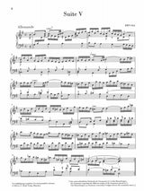 Bach, Franzosische Suite V (non-fing.) (Henle)