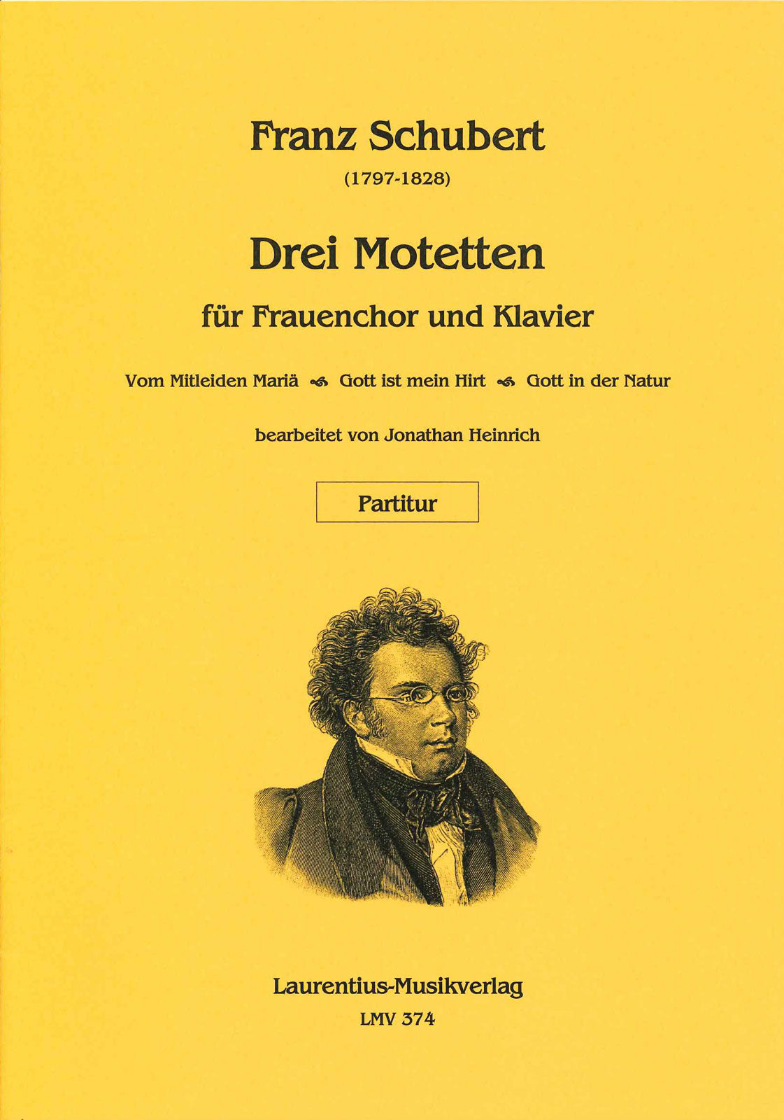 Schubert, 3 Motetten fur Frauenchor (Laurentius)