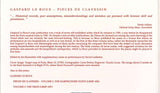 Le Roux, Pieces de clavessin 1 (Lyrebird Music)