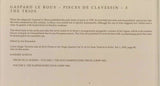 Le Roux, Pieces de clavessin 3 Trios (Lyrebird Music)