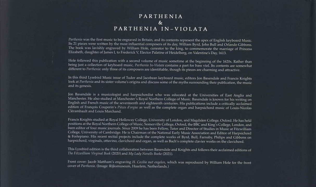 Parthenia; Parthenia In-Violata (Lyrebird Music)