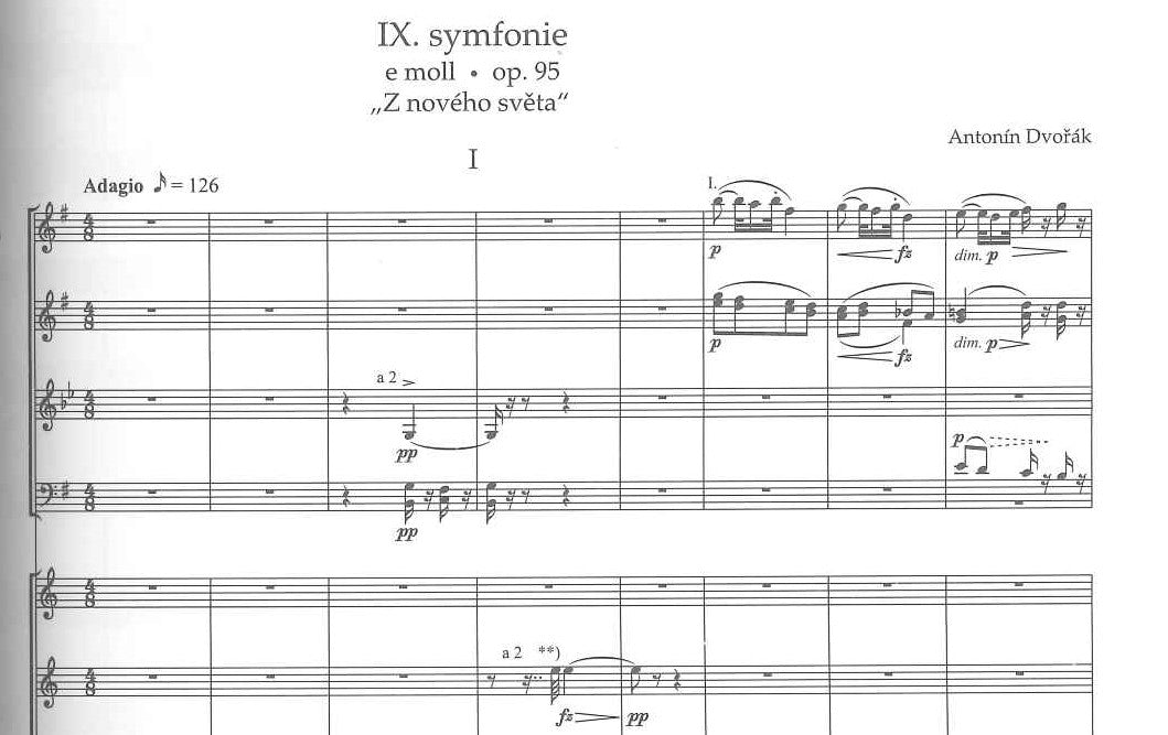 Dvorak, Symphony No. 9 op. 95 (Del Mar) (Barenreiter)
