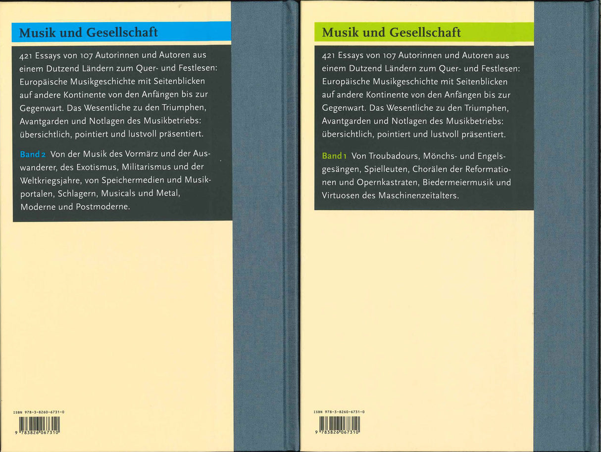 Reininghaus, Musik und Gesellschaft(2v) (Konigshausen & Neumann)