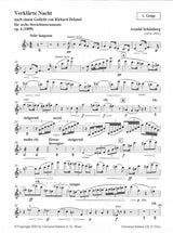 Schonberg, Verklarte Nacht op. 4 (Sextet (Universal)