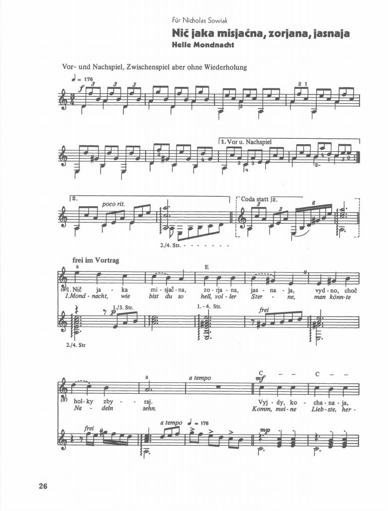Ukrainische Volksweisen (Voice,Guit) (Schott)