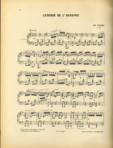 Thome, Legende de l'Ukraine op. 28 (Durand)