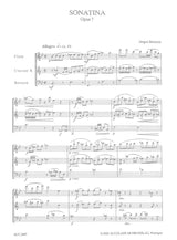 Bentzon,J., Sonatine op. 7 (Fl,Cl,Bn) (Accolade)