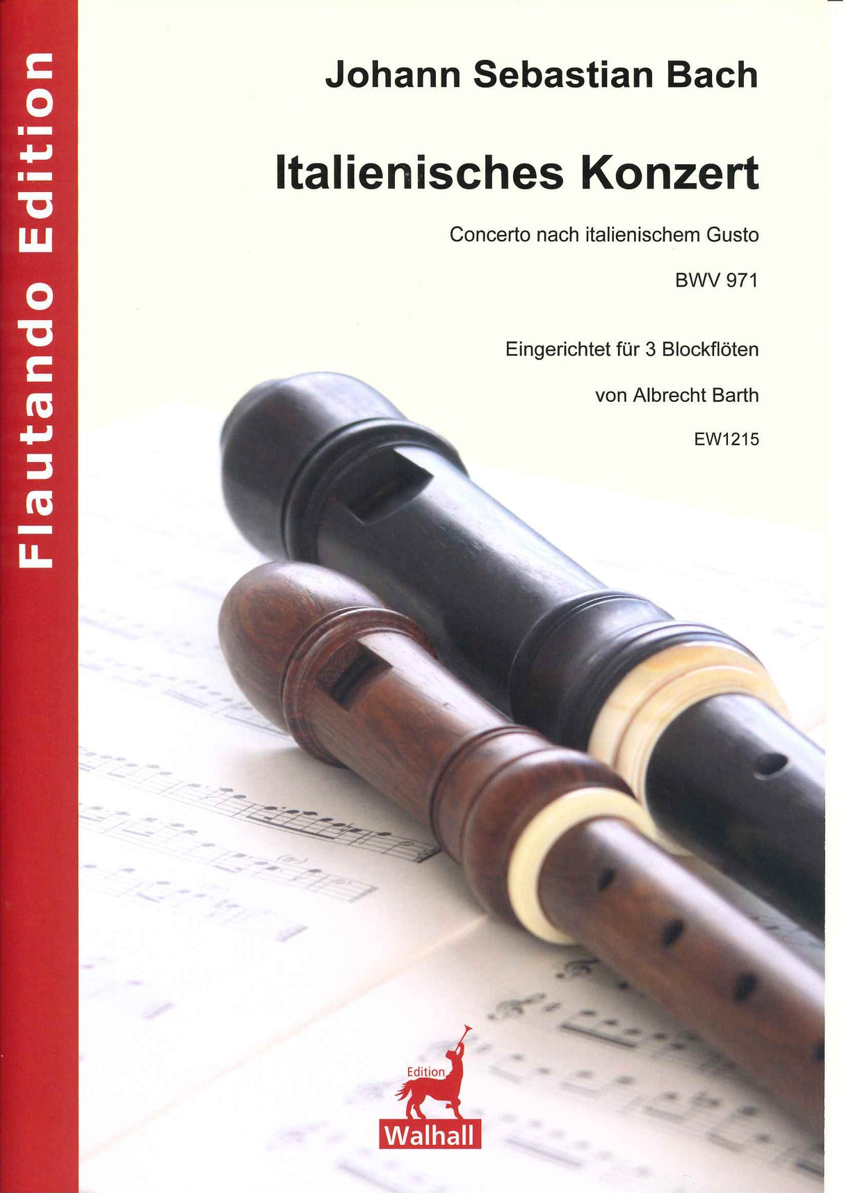 Bach, Italienisches Konzert (ATB) (Walhall)
