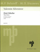 Silvestrov, 3 Stucke (2004) (Belaieff)