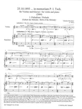 Silvestrov, 25.10.1893... in memoriam (Belaieff)