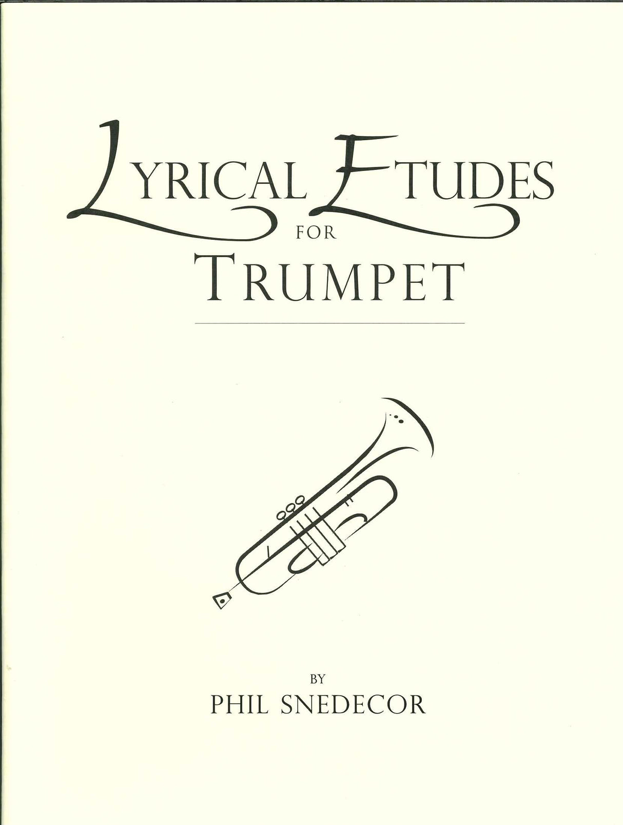 Snedecor, Lyrical Etudes for Trumpet 1 (PAS Music/Art of Sound Music)