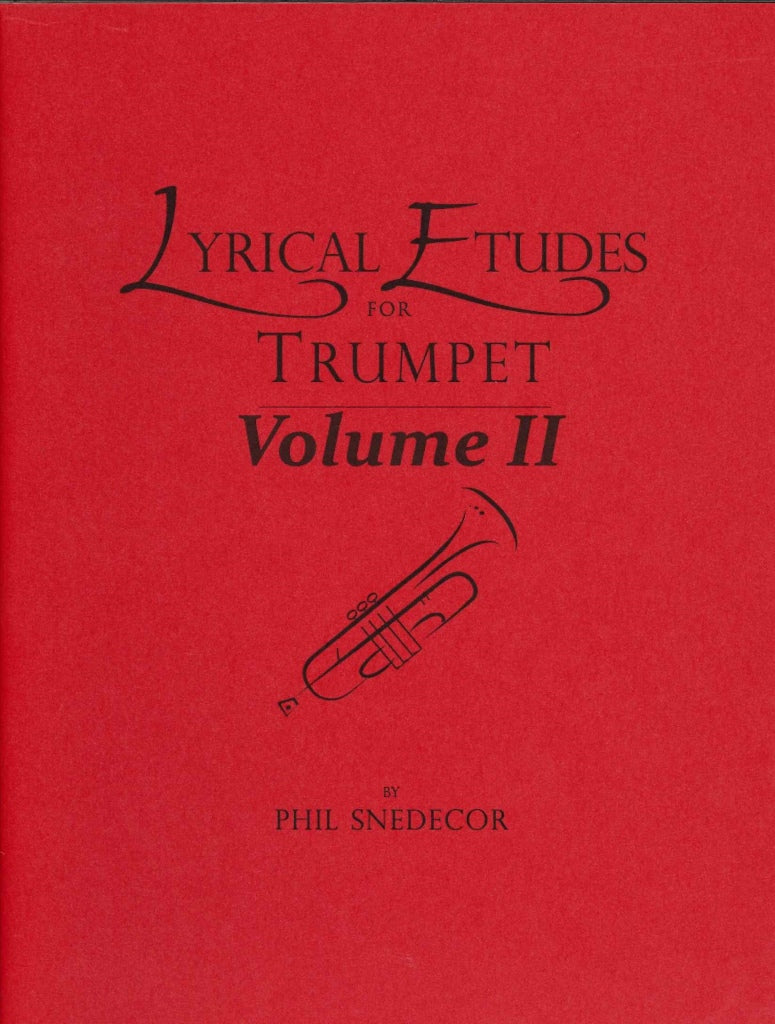 Snedecor, Lyrical Etudes for Trumpet 2 (PAS Music/Art of Sound Music)
