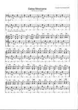 Stensgaard, Salsa Mexicana (6 Mallets) (MarimPercussion)