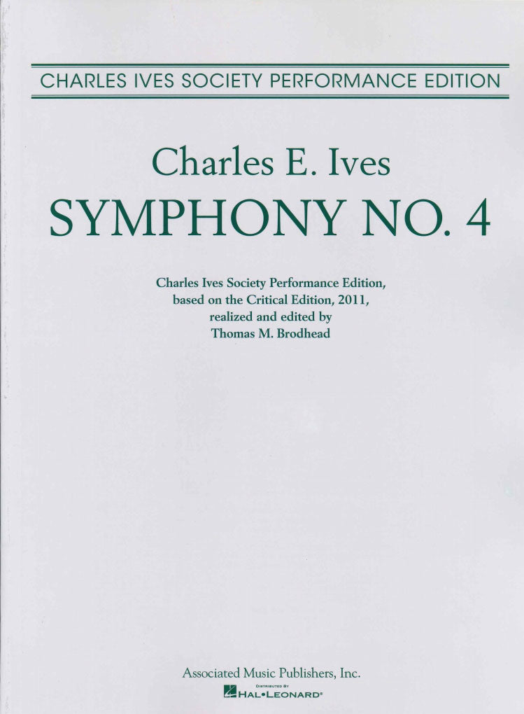 Ives, Symphony No. 4: Critical Edition (AMP)