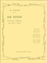 Boehm, Air suisse op. 20: Variations (Billaudot)