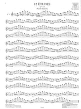 Boehm, 12 Etudes op. 15 (Billaudot)