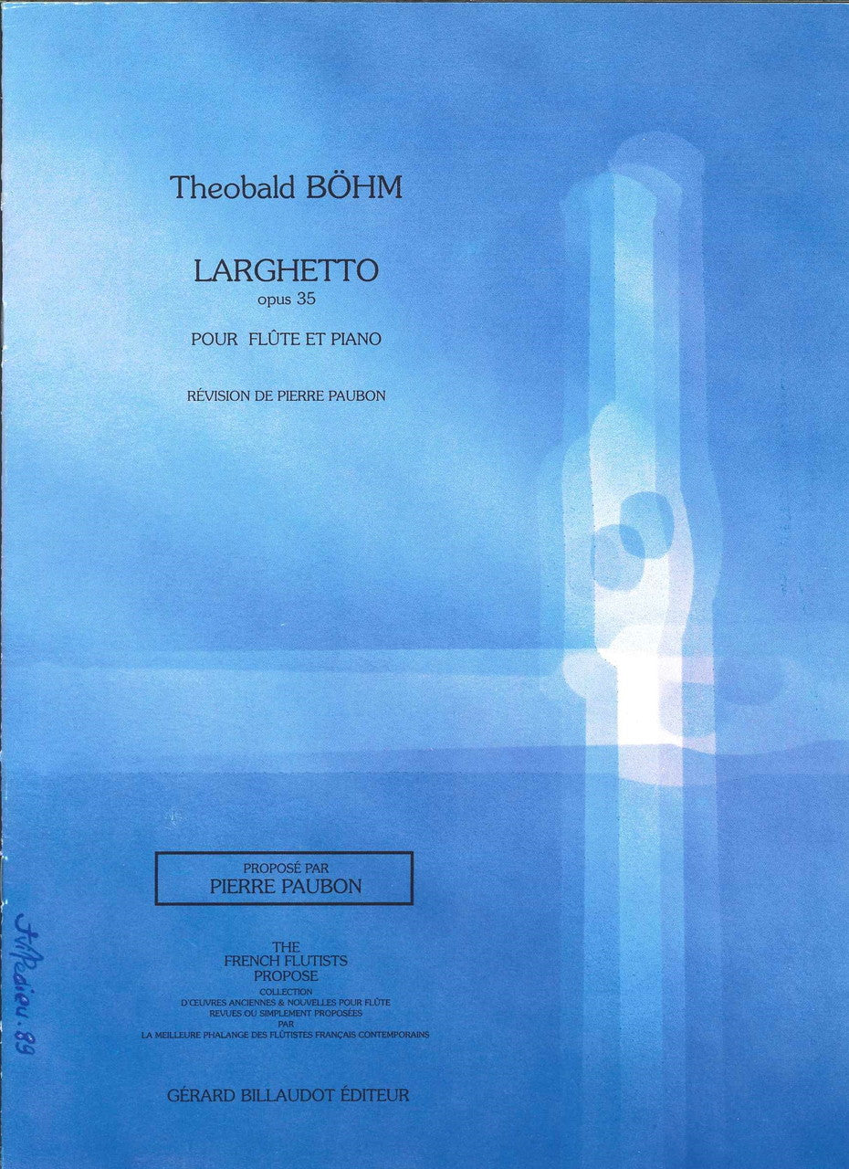 Boehm, Larghetto op. 35 (Billaudot)