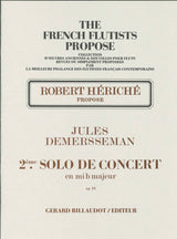 Demersseman, Solo de concert No. 2 (Billaudot)