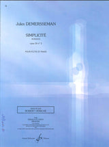 Demersseman, Simplicite op. 28/2 Romance (Billaudot)