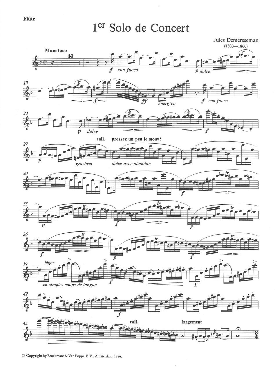 Demersseman, Solo de concert 1 op. 19 (Broekmans)