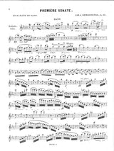Demersseman, Sonata No. 1 in Eb op. 22 (Falls House Press)