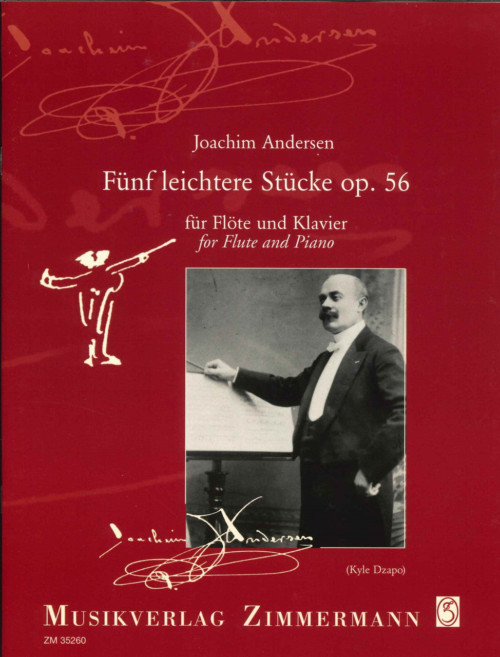 Andersen, 5 Leichtere Stucke op. 56 (Zimmermann)