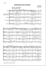 Bartok, Romanian Folk Dances (Calefax)