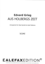 Grieg, Aus Holbergs Zeit (Calefax)