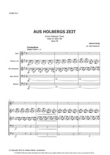 Grieg, Aus Holbergs Zeit (Calefax)