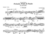 Glass, Prelude, Waltz & Finale(Tba Solo) (Emerson Edition)