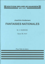 Andersen, Fantaisies op. 59, 4 Suedois (W.Hansen)