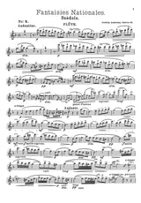 Andersen, Fantaisies op. 59, 4 Suedois (W.Hansen)