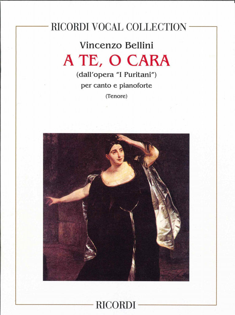 Bellini, Puritani, A te, o cara (Ten,Pf) (Ricordi)