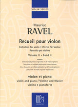 Ravel, Recueil pour violon 2 (Durand)