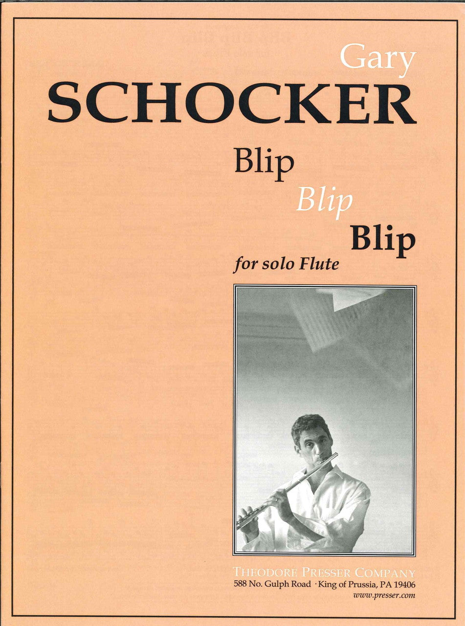 Schocker, Blip Blip Blip (Fl Solo) (Presser)