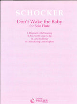 Schocker, Don't Wake the Baby (Fl Solo) (Presser)