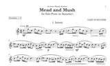 Schocker, Mead and Mush, for Solo Flute (Presser)