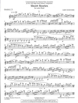 Schocker, Short Stories, for Solo Flute (Presser)
