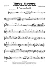 Schocker, Three Flavors: A Sweet Suite (Presser)