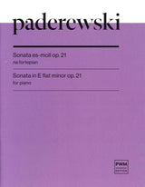 Paderewski, Sonata op. 21 in e flat min. (PWM)