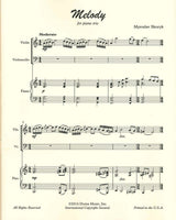 Skoryk, Melody, for Piano Trio (Duma Music)