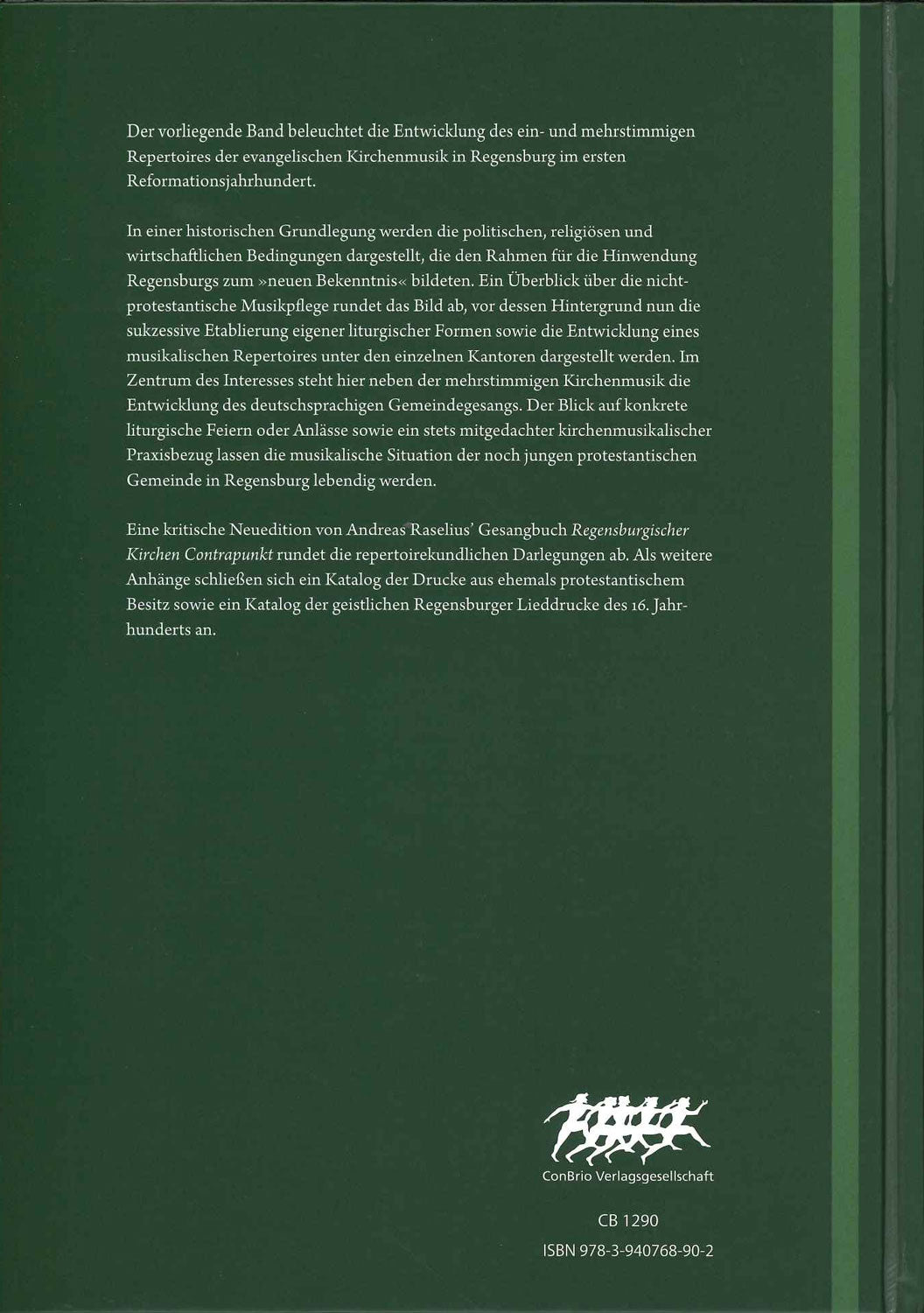 Weber, Protestantische Kirchenmusik in (ConBrio)