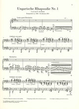 Liszt, Hungarian Rhapsody No. 1 (Henle)