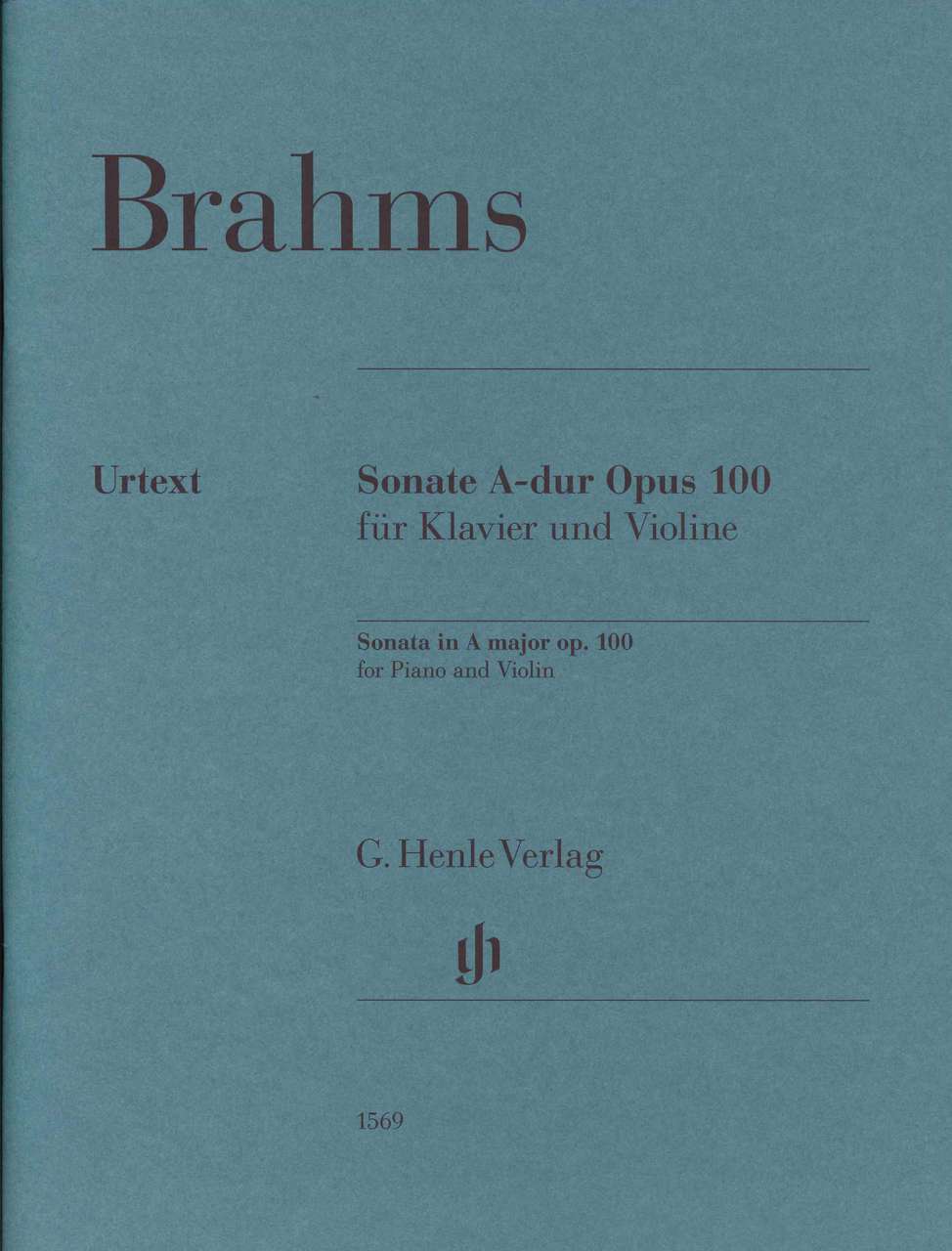 Brahms, Sonata No. 2 in A, op. 100 (Henle)