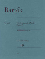 Bartok, String Quartet No. 2, op. 17 (Henle)