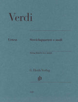 Verdi, String Quartet in e (Henle)