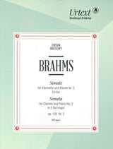 Brahms, Sonata op. 120/2 in Eb (Cl,Pf) (Breitkopf)