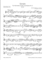 Brahms, Sonata op. 120/2 in Eb (Cl,Pf) (Breitkopf)