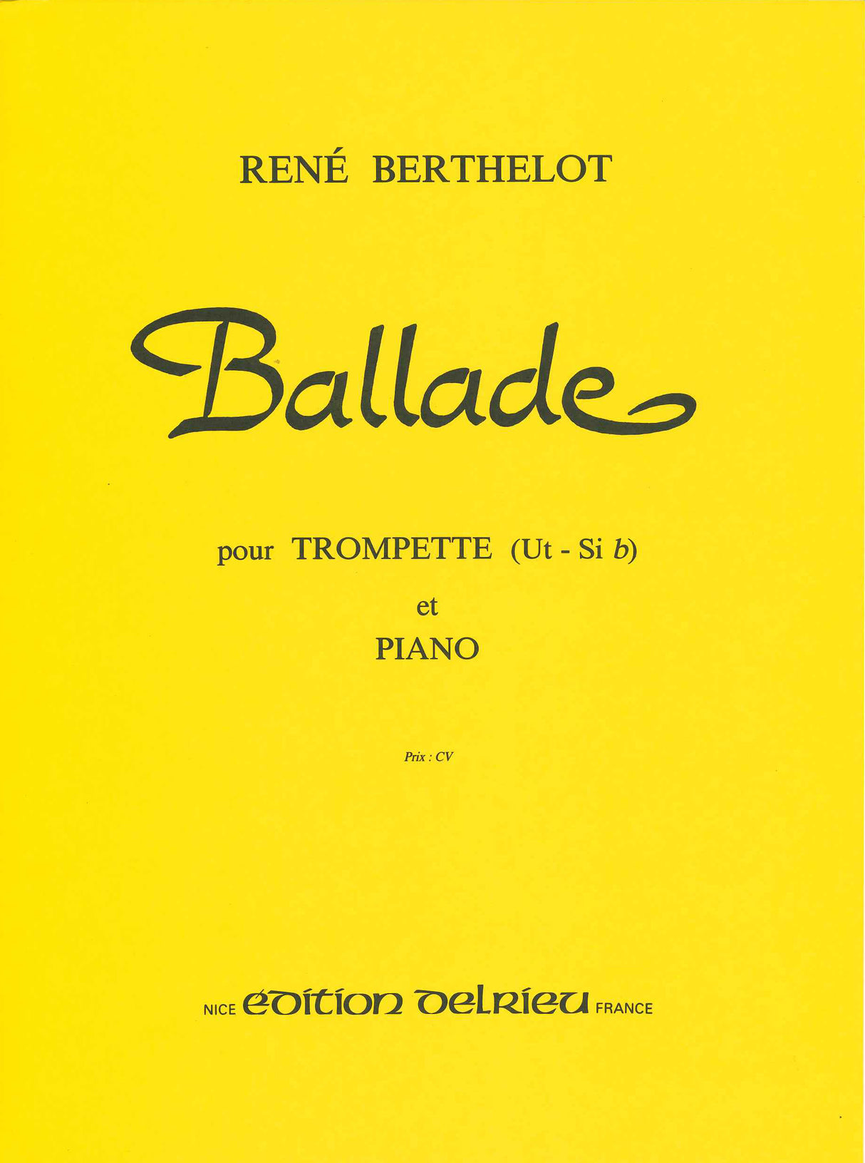 Berthelot, Ballade (Delrieu)