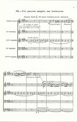 Cras, Dans la montagne (TTBB a cappella) (Salabert)